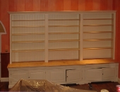 finished-bookcase-with-ash-worktop-and-lipped-shelves