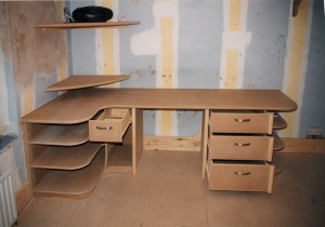 Student's bedroom workstation